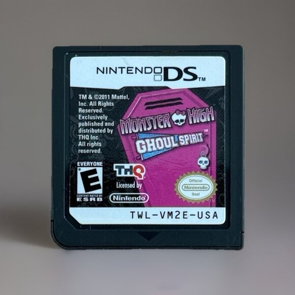 Monster High Ghoul Spirit (Nintendo DS, 2011) Authentic Complete In Box Tested - Picture 3 of 14